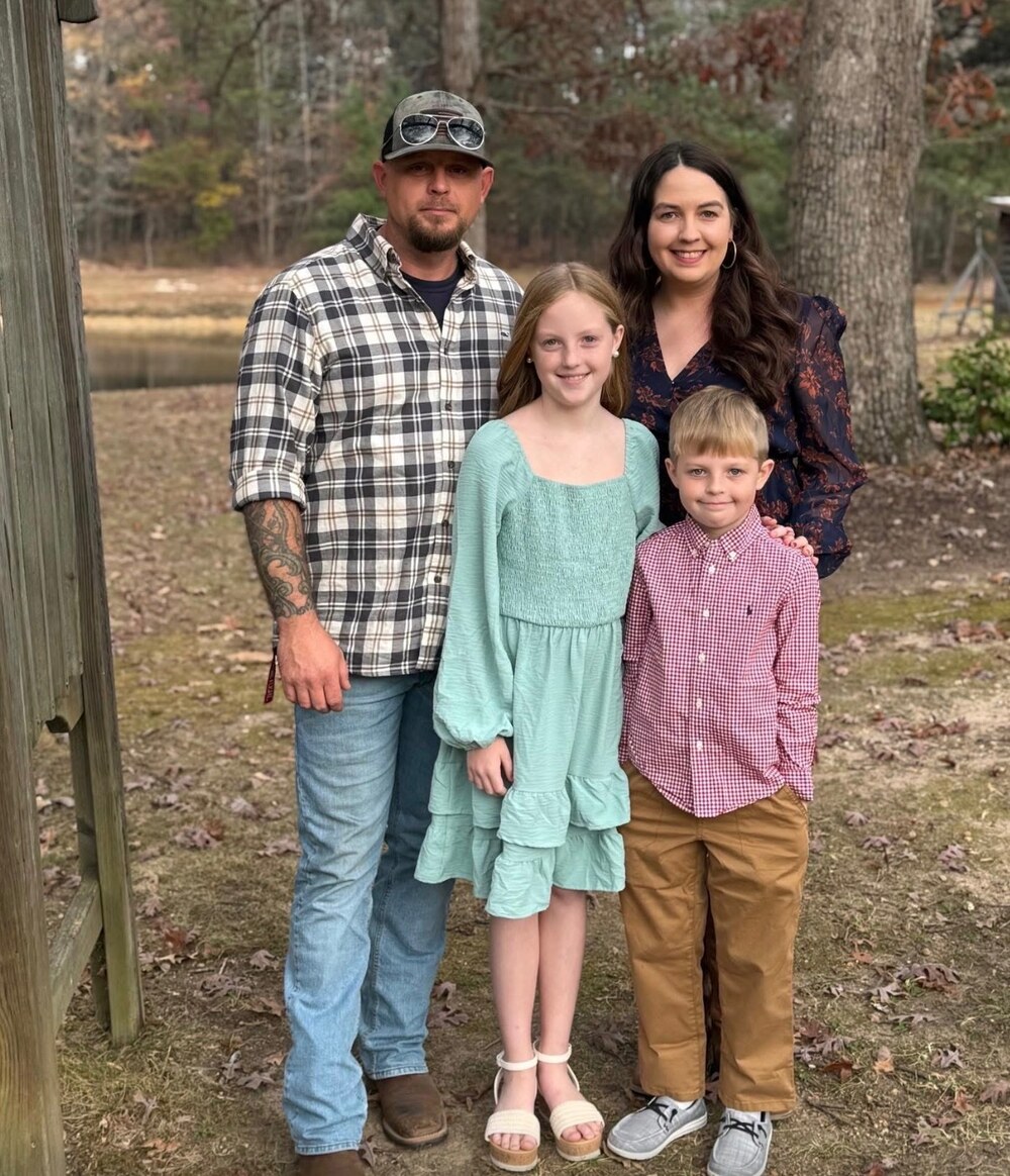 Brandon and the Clear Water Property Solutions family in Wilson, NC